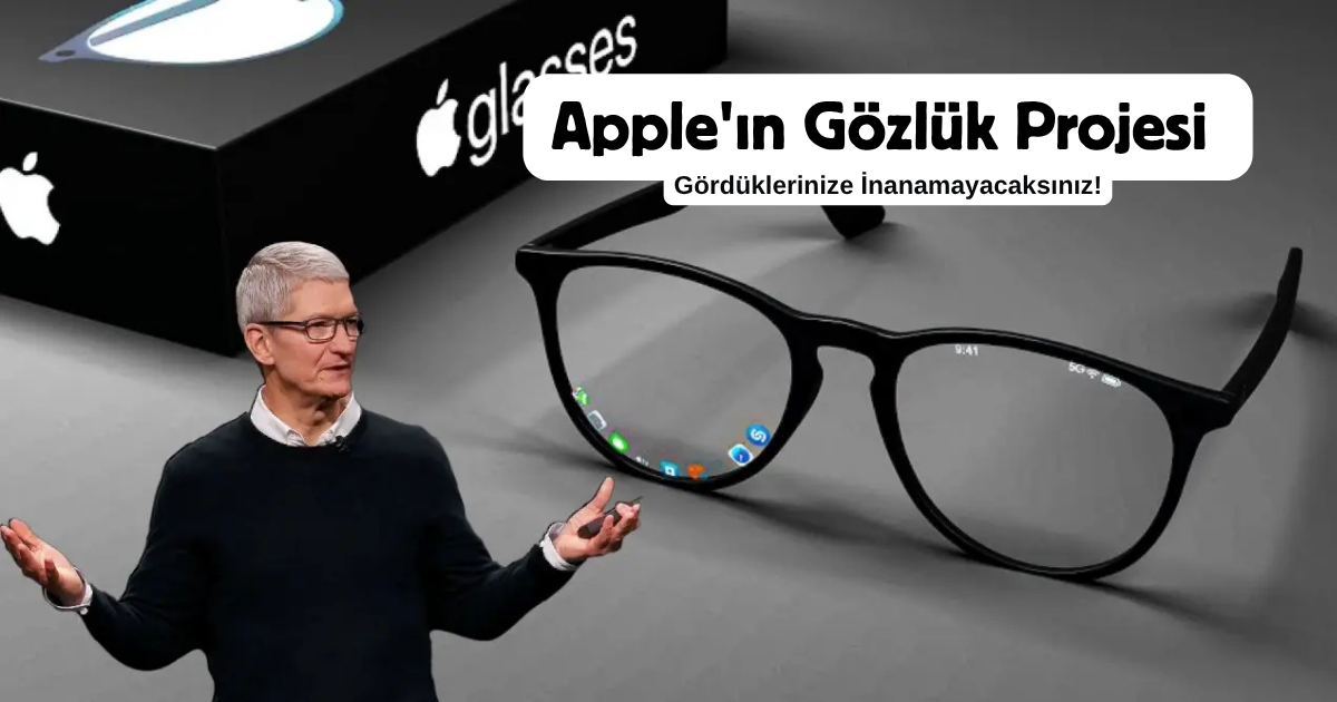 Apple'ın Gözlük Projesi Sızdırıldı: Gördüklerinize İnanamayacaksınız!