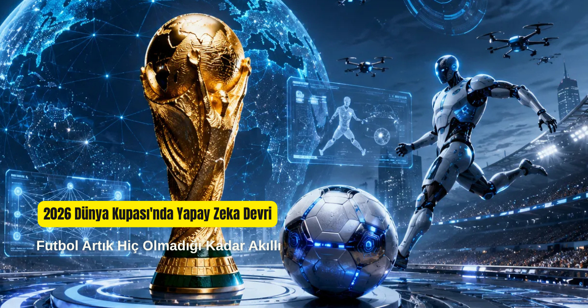 2026 Dünya Kupası'nda Yapay Zeka Devri: Futbol Artık Hiç Olmadığı Kadar Akıllı
