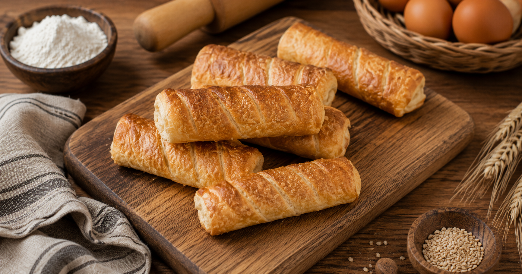 Airfryer'da Çikolatalı Milföy Tarifi | Dışı Çıtır, İçi Akışkan Lezzet